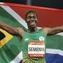 Um die Südafrikanerin Caster Semenya hatte es viel Aufregung gegeben