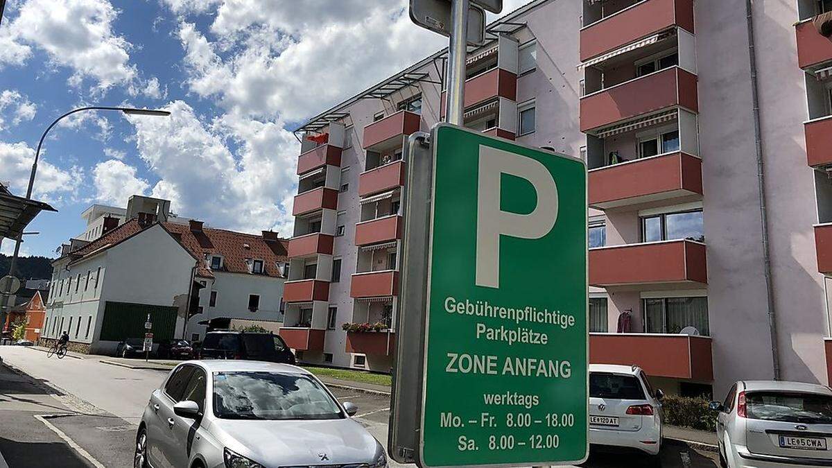 Auch auf Judendorf wurden die gebührenpflichtigen Parkzonen ausgeweitet