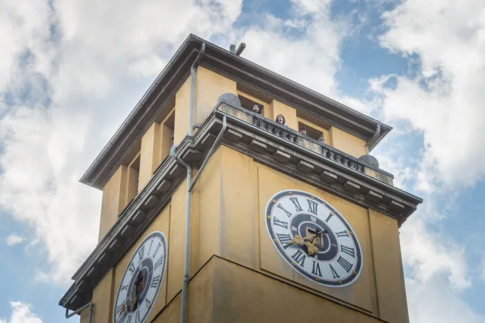 Insgesamt zwölf Mal bestieg Kurator Thomas Höhse im Vorjahr den Turm mit den Besuchern der Langen Nacht...