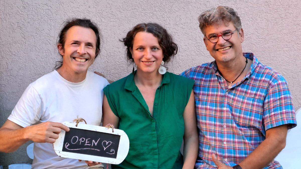 Die &quot;MiMa&quot;-Initiatoren: Andrea Urank, Oliver Hönigsberger und Roland Jaritz.