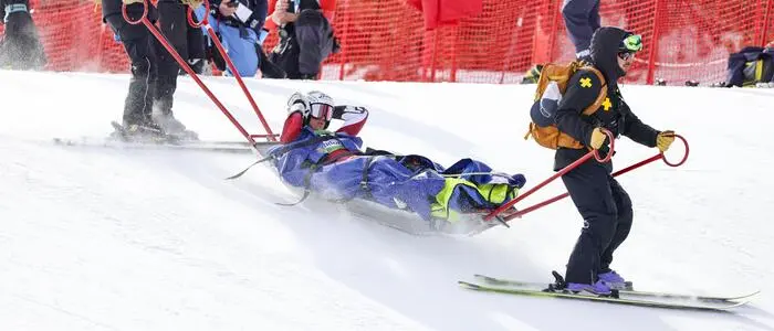 Ricarda Haaser wurde abtransportiert