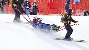 Ricarda Haaser wurde abtransportiert