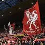 Fans an der Anfield Road.