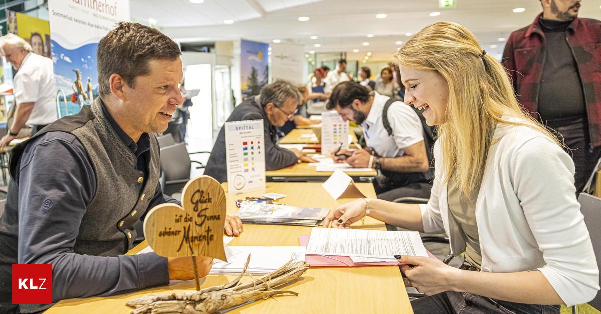 Tourismus-Jobbörse in Klagenfurt: Auf Partnersuche für einen Sommer