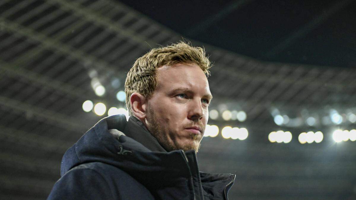 Julian Nagelsmann geht mit dem deutschen Nationalteam hart ins Gericht