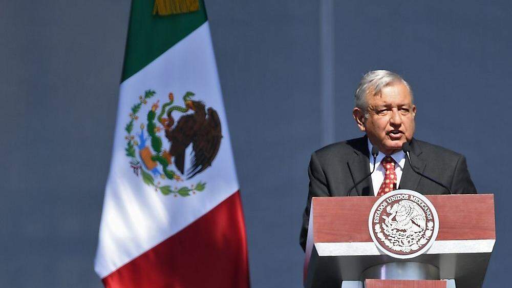 Präsident Andres Manuel Lopez Obrador