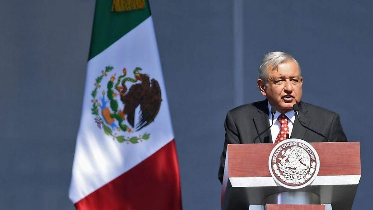 Präsident Andres Manuel Lopez Obrador