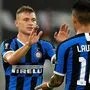 Barella (links) traf zum 1:0 für Inter