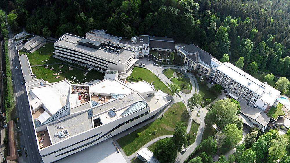 Der Bau der Kärnten Therme hat 45,03 Millionen Euro gekostet