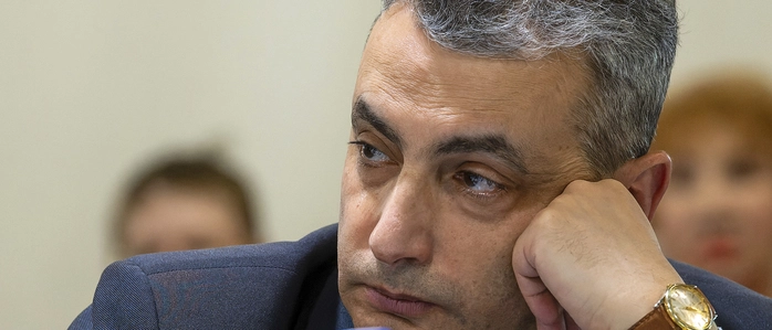 Lew Schlosberg, prominenter Oppositioneller in Russland, steht vor Gericht 