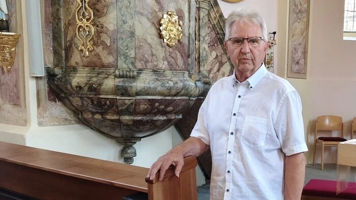 Albert Wutscher (80) zeichnet im Pfarrgemeinderat der Pfarre St. Georgen für Finanzen, Bauten und Organisation verantwortlich