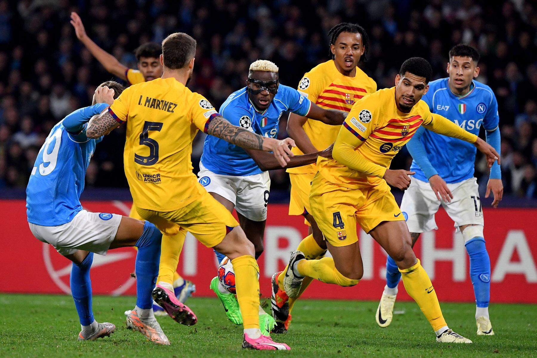Champions League: Arsenal – Porto und Barcelona – Napoli jetzt im Liveticker!