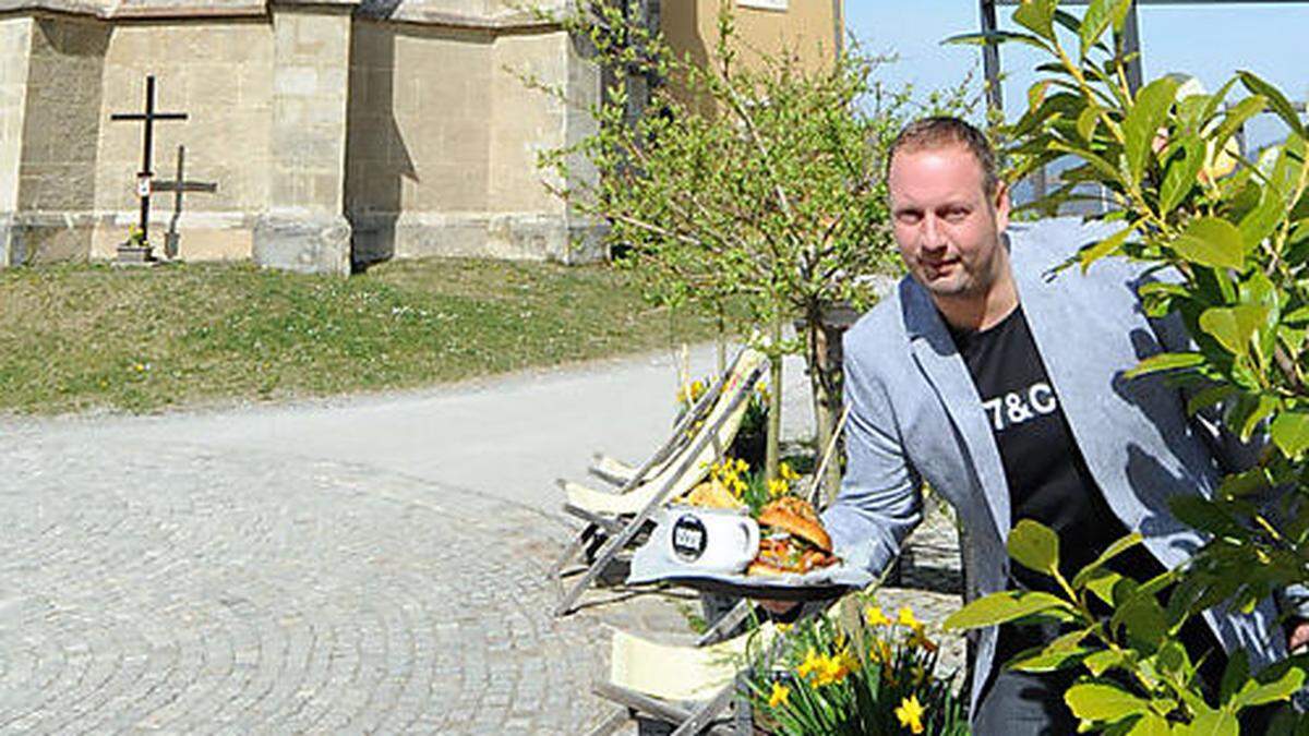 Stefan Schinagl will den Straßengler Kirchenwirt ab Mitte April mit neuem Konzept zum Erfolg führen.