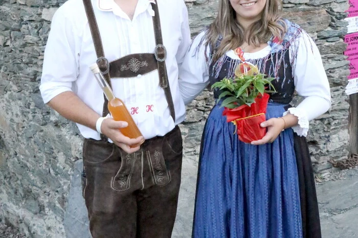 Die Mädchen und Burschen hatten unter Obmann Hugo Kogler und Leiterin Tabea Pacher (Foto) ein tolles Fest auf die Beine gestellt. 