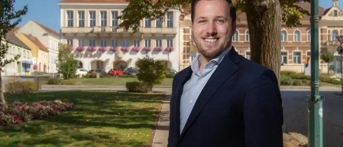 Seit Donnerstagabend ist Adrian Kubat das neue Stadtoberhaupt von Pinkafeld.