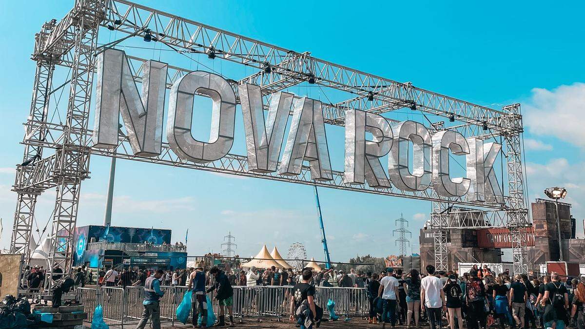 Das Nova Rock Festival ist bereits in vollem Gange