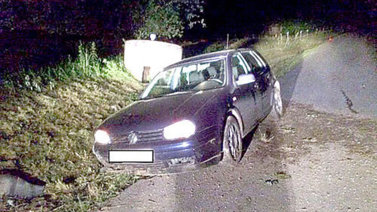 Totalschaden am Fahrzeug