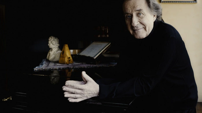 Der österreichische Pianist Rudolf Buchbinder