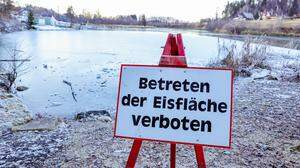 Auch der Aichwaldsee ist gesperrt 