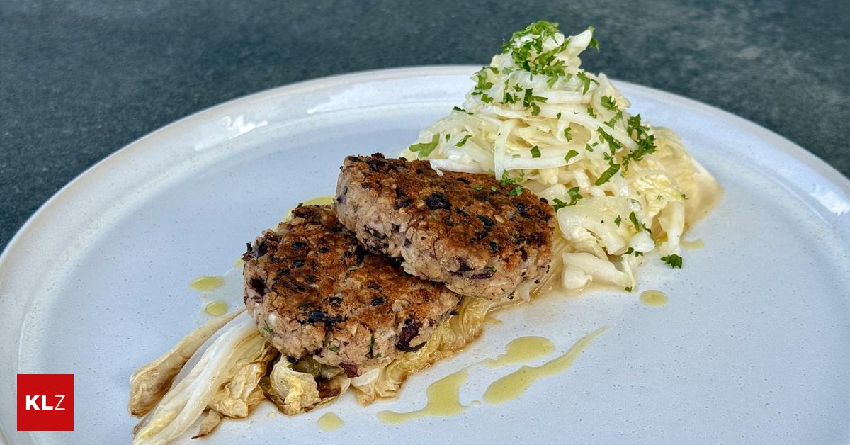 Tolle Rezepte für wenig Geld: Bohnenlaibchen mit Chinakohl