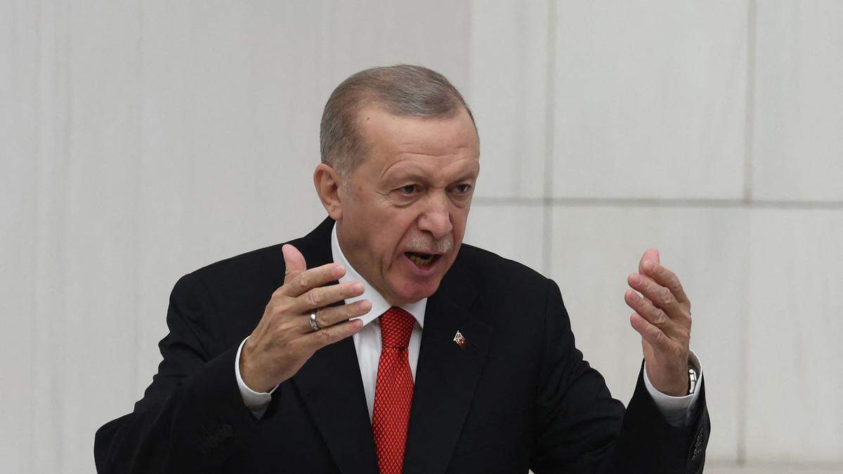  Recep Tayyip Erdoğan erteilte Schwedens Nato-Beitritt grünes Licht