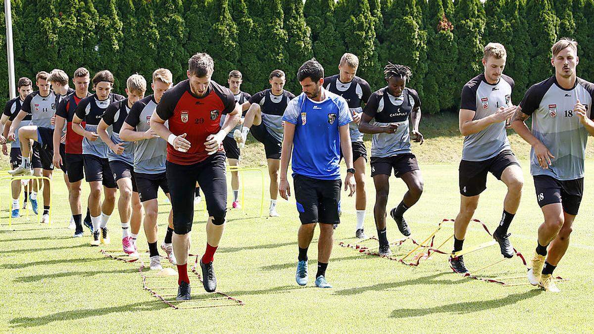 Derzeit wird im Lavanttal und in Klagenfurt für die neue Saison geschwitzt 