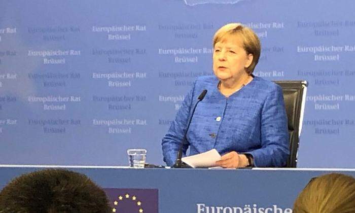 Will keinen der Spitzen-Posten: Angela Merkel