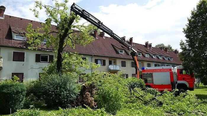 Die Stadtfeuerwehr Kapfenberg musste zu zahlreichen Aufräumarbeiten ausrücken