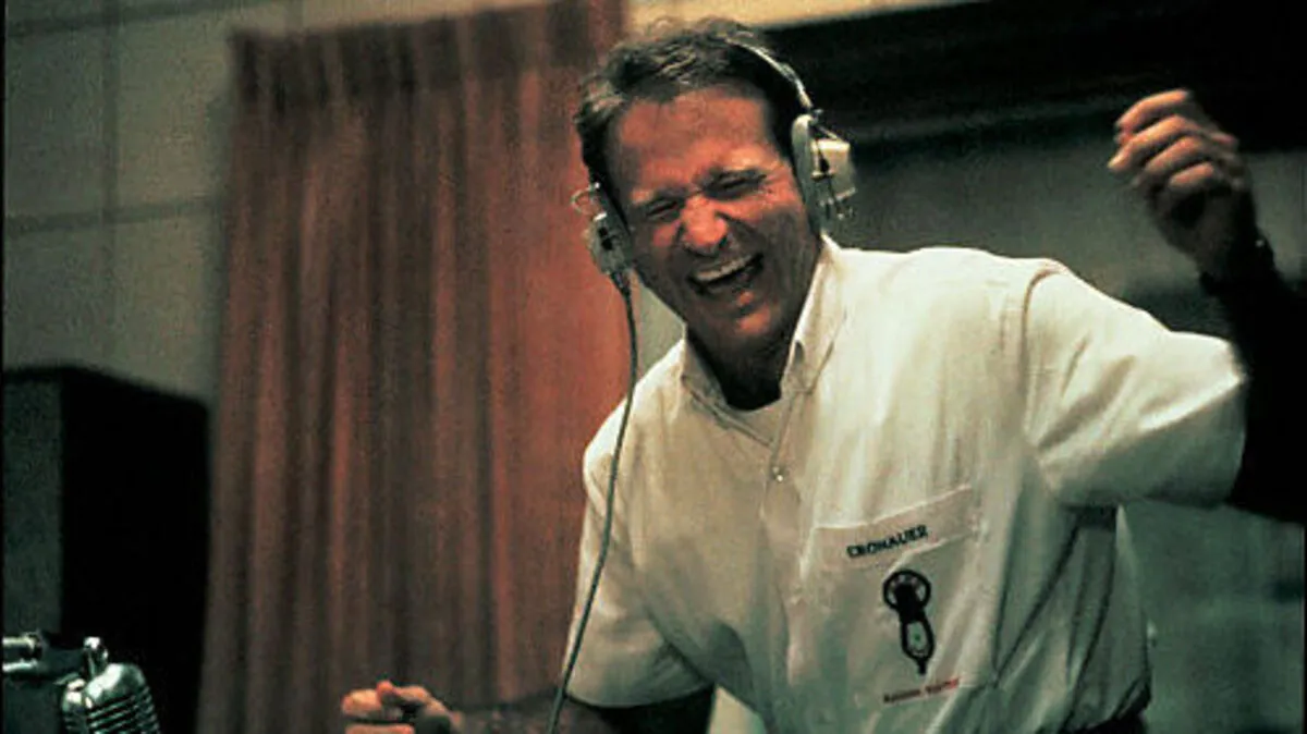 Robin Williams verkörperte Adrian Cronauer in "Good Morning, Vietnam"