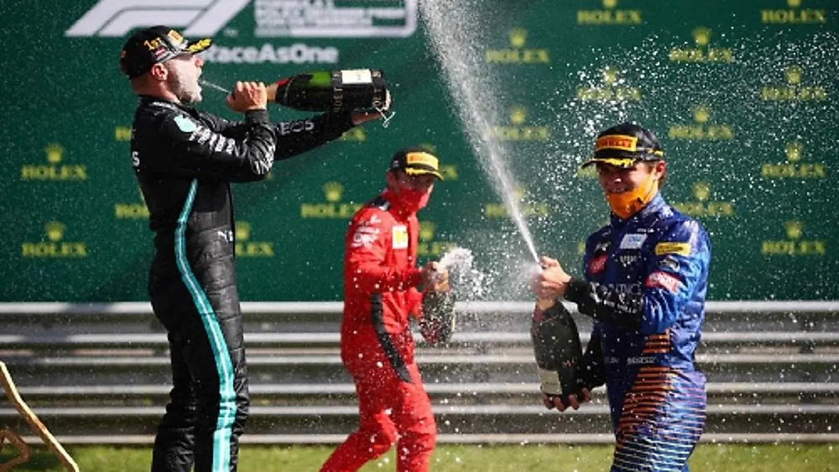 Lando Norris sorgte für Freude im McLaren-Lager