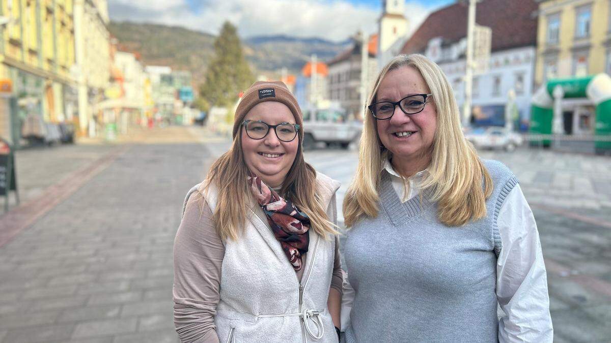 Andrea Lassacher (rechts) und Julia Neußl (links) wollen in Leoben Frauen in der Wirtschaft besser positionieren