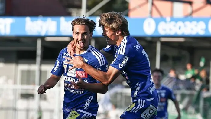 Jonas Karner jubelte mit Magnus Dalpiaz