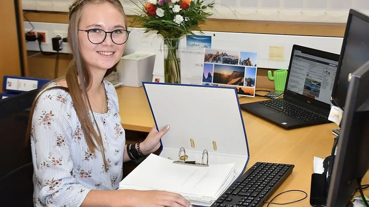 Svenja Maier ist mit Leib und Seele in der Verwaltung