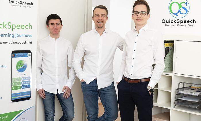 Das Team: Christian Woltran, Lukas Snizek und Patrick Riemer	