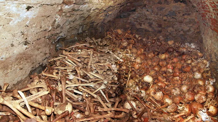 Das war die Knochenkammer früher