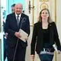 Ganz oben stimmt die Chemie: ÖVP-Obmann Stocker und Neos-Chefin Meinl-Reisinger