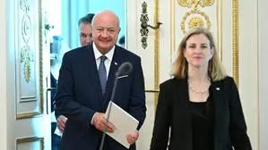 Ganz oben stimmt die Chemie: ÖVP-Obmann Stocker und Neos-Chefin Meinl-Reisinger