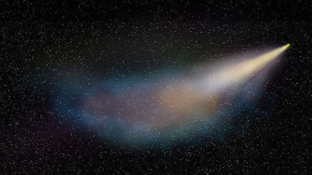  Der Erde werde der Komet auf seiner Reise durch das Sonnensystem ebenfalls bis auf etwa 300 Millionen Kilometer nahe kommen - Sujetbild