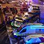 Brand zu Silvester in Graz: „Evakuierung/Evacuation“ steht auf dem Bus 