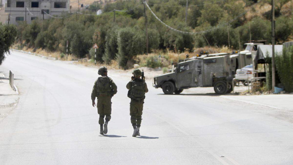 Ein großer Teil des Westjordanlandes wurde von Israel beschlagnahmt