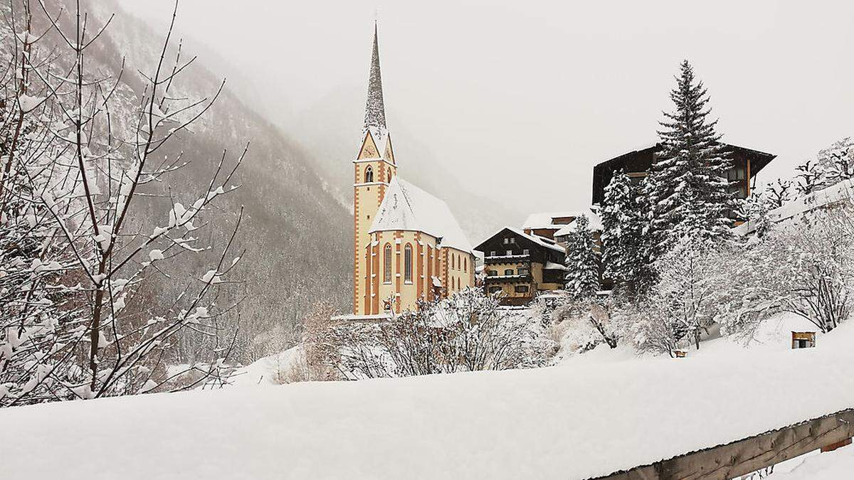 50 Zentimeter Neuschnee kamen am Wochenende in Heiligenblut zusammen