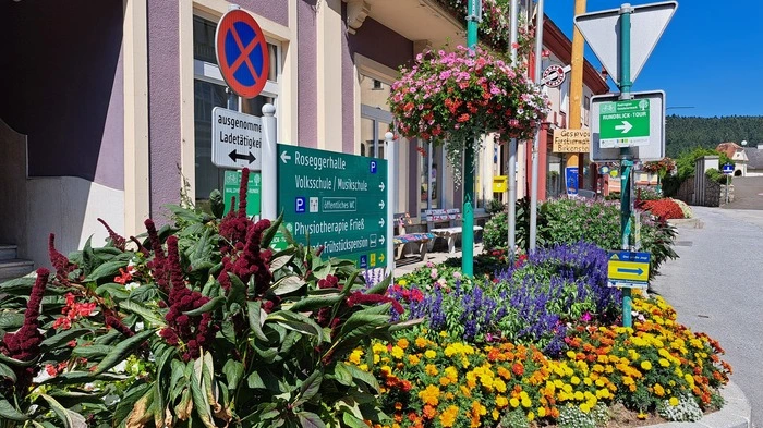Die Marktgemeinde Birkfeld holte heuer erstmals fünf Floras als schönster Markt beim Steirischen Blumenschmuckbewerb