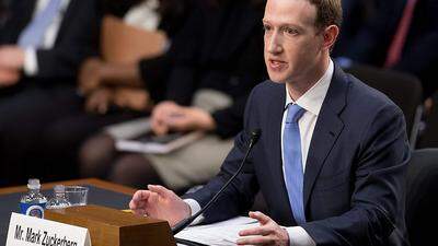 Zuckerberg vor dem US-Senat