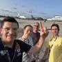 Matthias Lemmerer mit seiner Crew