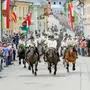 Das Kranzelreiten ist jedesmal wieder eine beeindruckende Veranstaltung. 