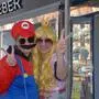 Am Faschingsdienstag traf man in Gleisdorf auf Super Mario und seine Prinzessin Peach