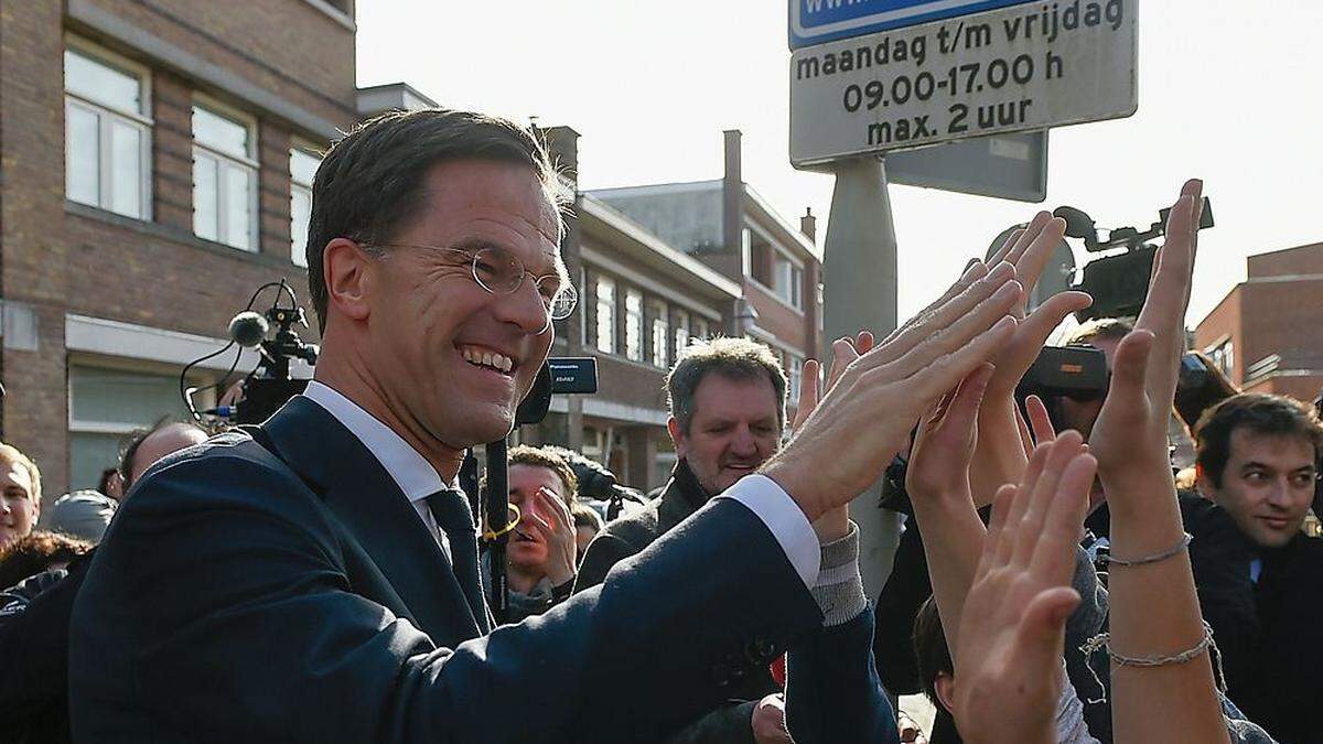 Wahlsieger Mark Rutte