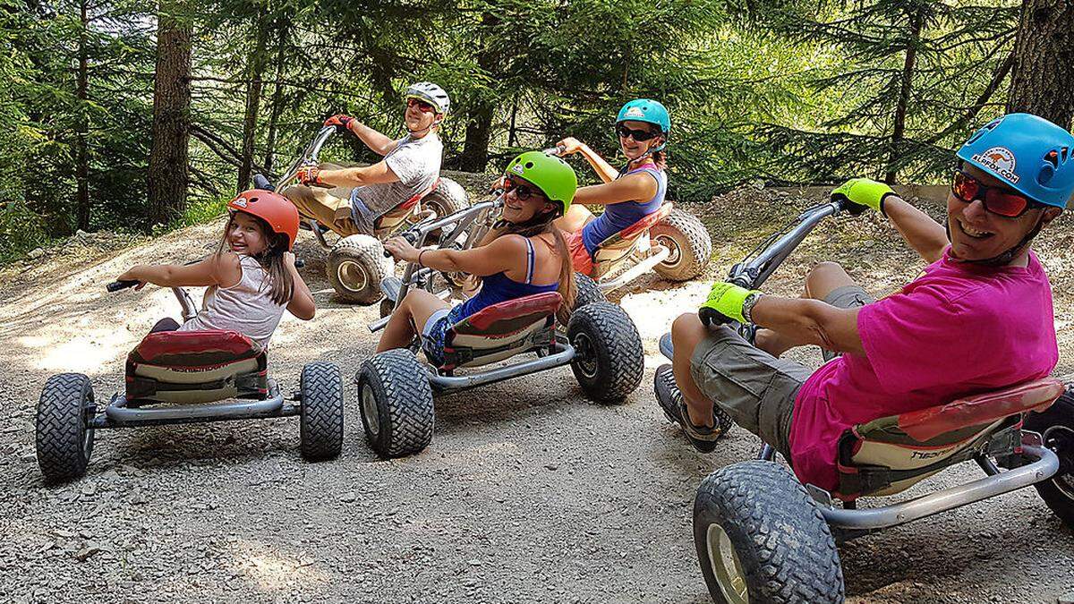 Da ist was los im neuen Adventure Park am Präbichl