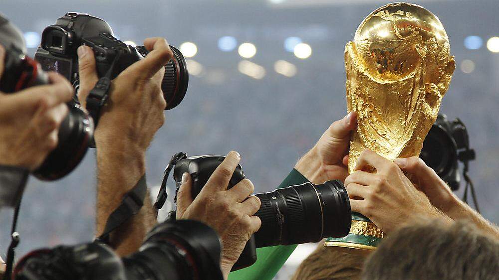 Der Gewinner des begehrten WM-Pokals erhält 38 Millionen Dollar an Siegesprämie