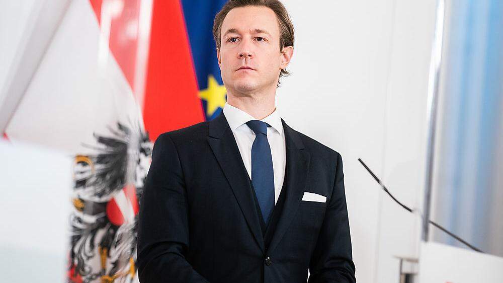 Finanzminister Gernot Blümel (ÖVP) 